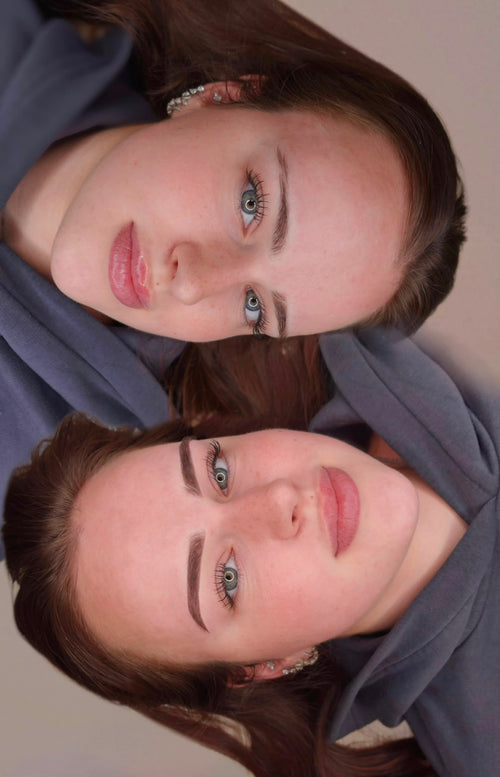 PMU powderbrows, resultaat na behandeling